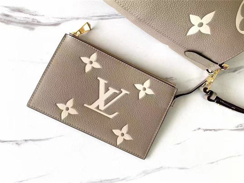 Louis Vuitton NÉONOÉ MM Bag Monogram Empreinte Beige High