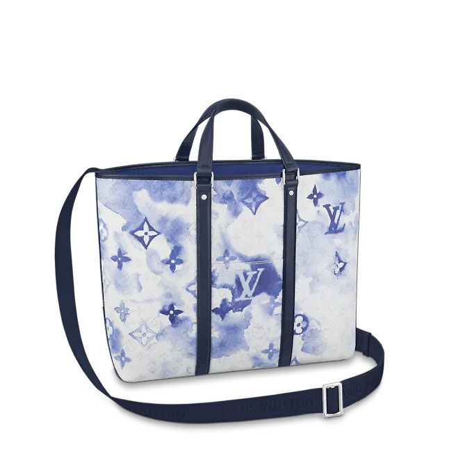 Louis Vuitton NEW TOTE GM Monogram Watercolor coated canvas M45755 Blue High