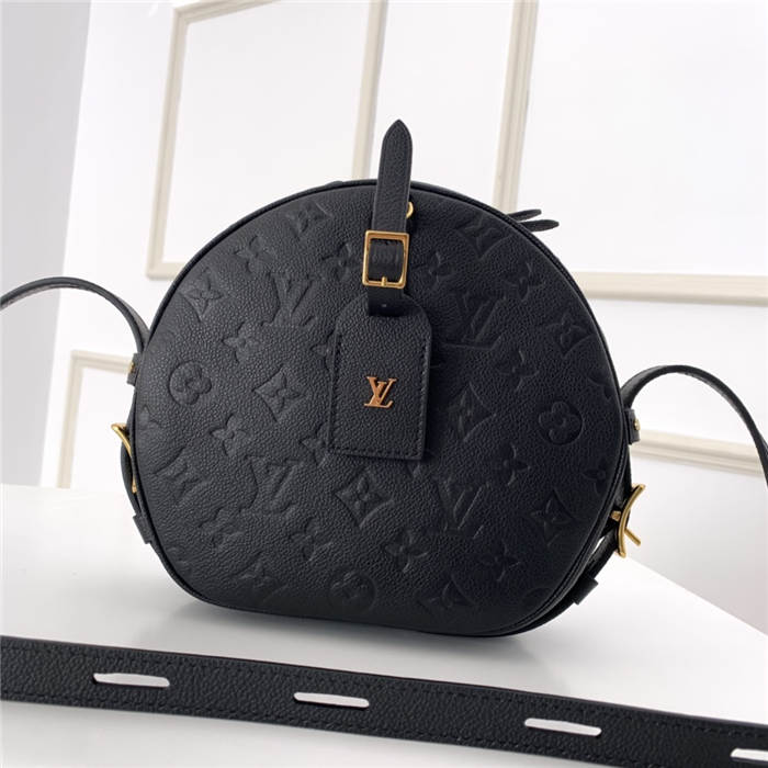 Louis Vuitton BOITE CHAPEAU SOUPLE MM Monogram Empreinte M45167 High