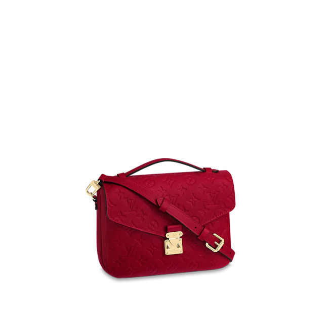 Louis Vuitton POCHETTE METIS Bag Monogram Empreinte Red High