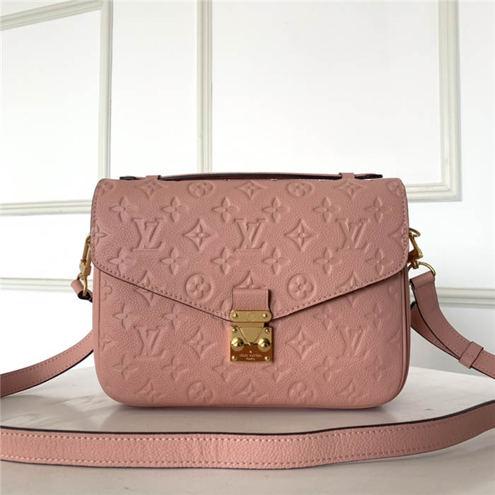 Louis Vuitton POCHETTE METIS Bag Monogram Empreinte Rose Poudre M44018 High