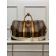 Louis Vuitton KEEPALL BANDOULIÈRE 50 Monogram Stripes Brown M45967 High