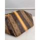 Louis Vuitton KEEPALL BANDOULIÈRE 50 Monogram Stripes Brown M45967 High