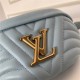 Louis Vuitton New Wave Bumbag Blue Porcelaine M55331 High