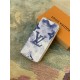 Louis Vuitton ZIPPY WALLET VERTICAL Monogram Watercolor M80499 Blue High