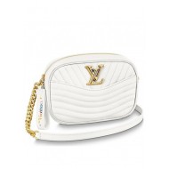 Louis Vuitton New Wave Camera Bag White M53863 High