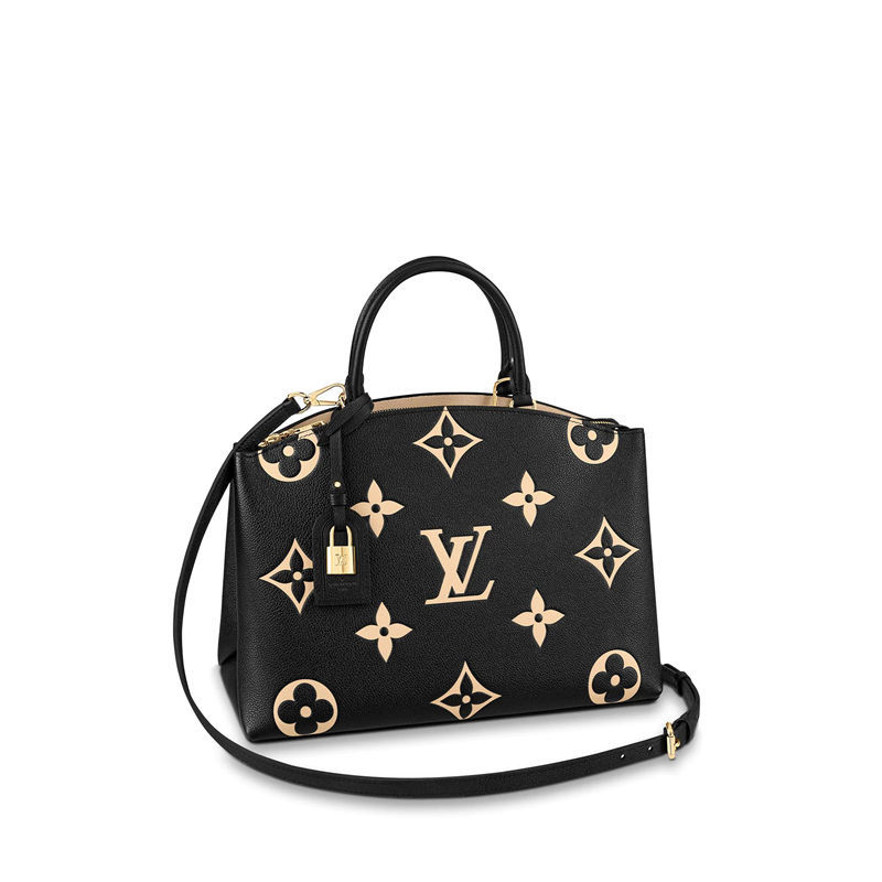 Louis Vuitton GRAND PALAIS Monogram Empreinte M45842 Black/Beige High