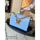 Louis Vuitton TWIST MM Epi Leather M50282 Blue High