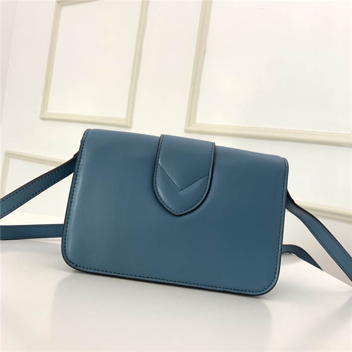 LV Pont 9 Bag In Blue Calfskin M55947 High