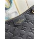 Louis Vuitton EASY POUCH ON STRAP Embossed Monogram Empreinte cowhide leather Black High