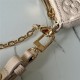 Louis Vuitton EASY POUCH ON STRAP Embossed Monogram Empreinte cowhide leather Cream High