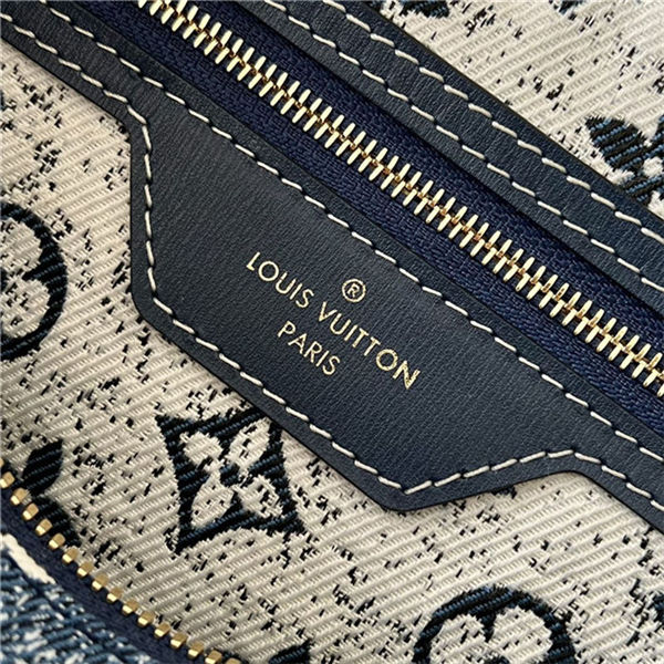 Louis Vuitton Speedy Bandouliere 25 Denim jacquard textile M59609 High