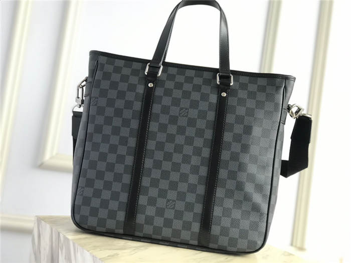 Louis Vuitton Tadao PM Tote Damier Graphite N41259 High