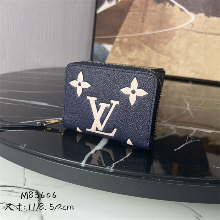 Louis Vuitton ZIPPY COIN PURSE Monogram Empreinte M83606 High