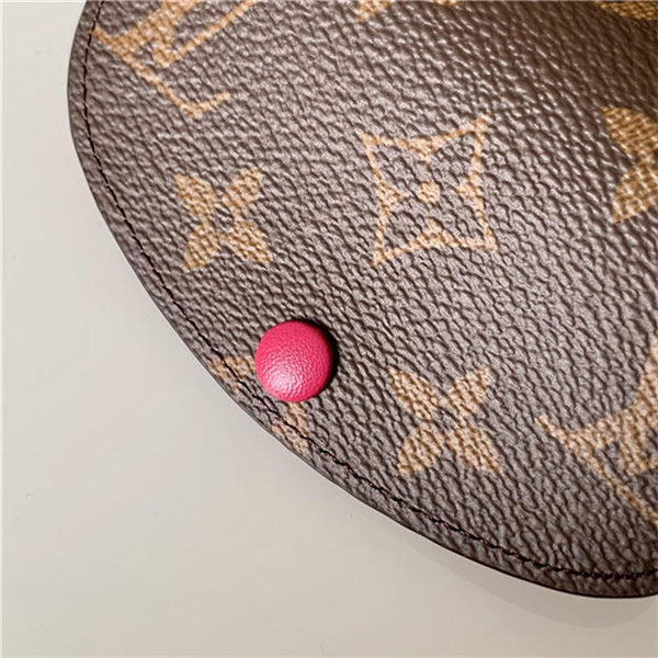 Louis Vuitton Rosalie Coin Purse Wallet Monogram Canvas Fuchsia M41939 High