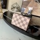 Louis Vuitton Rosalie Coin Purse Wallet Damier Azur Canvas N61276 High