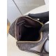 Louis Vuitton Danube Shoulder Camera Bag Denim M45266 Coffee High