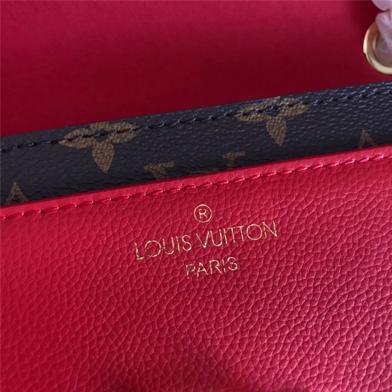 Louis Vuitton Victoire Monogram Canvas Red High