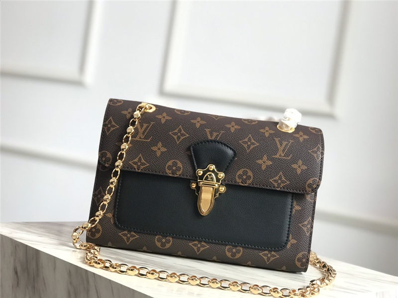 Louis Vuitton Victoire Monogram Canvas Black High