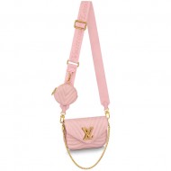 Louis Vuitton New Wave Multi-Pochette Rose Ballerine High