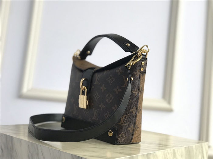 Louis Vuitton Monogram Reverse Bento Box Bag N43517 High