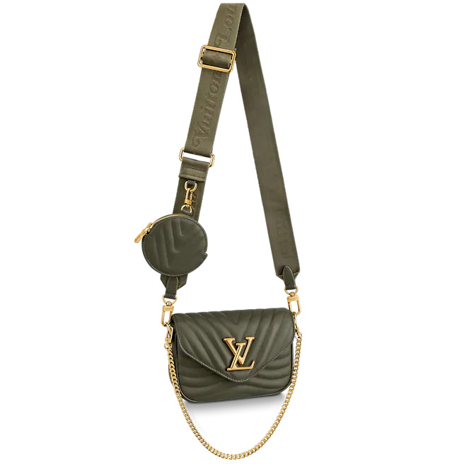 Louis Vuitton New Wave Multi-Pochette Khaki High