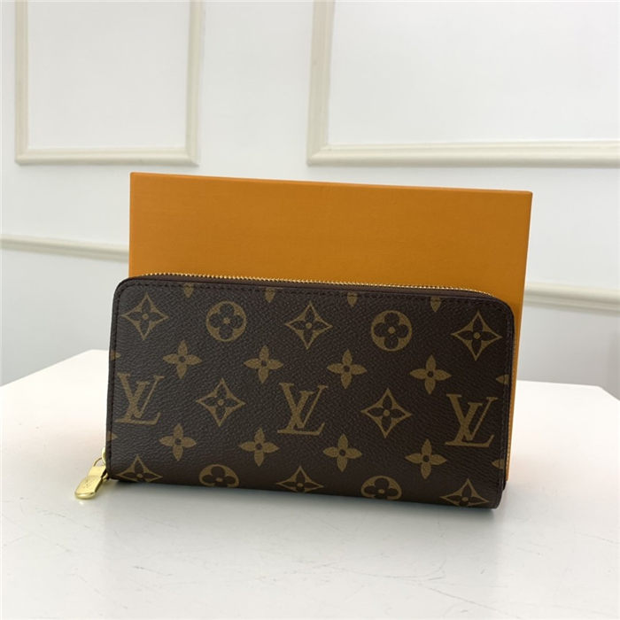 Louis Vuitton Double ZIPPY WALLET Monogram Canvas High