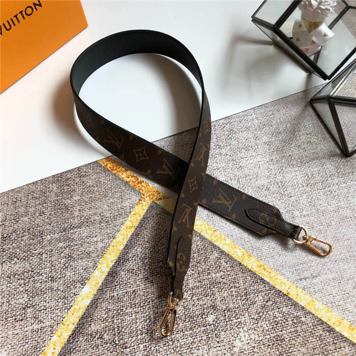 Louis Vuitton BANDOULIÈRE Shoulder Strap Black High