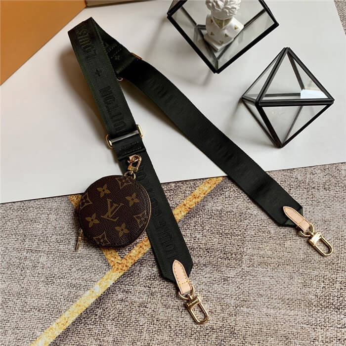 Louis Vuitton BANDOULIÈRE Shoulder Strap Khaki High