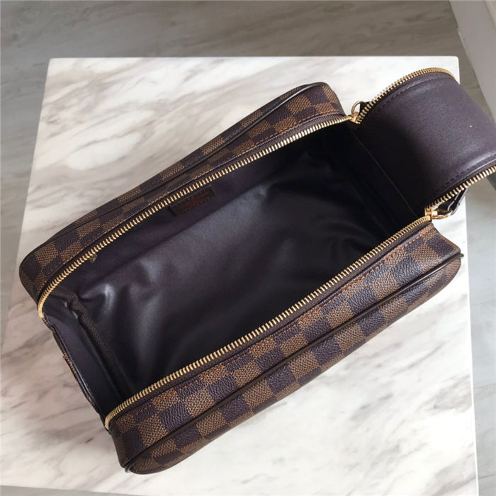 Louis Vuitton Damier Ebene Canvas King Size Toiletry Bag High