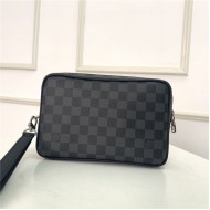 Louis Vuitton KASAI CLUTCH Damier Graphite canvas High