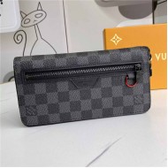 Louis Vuitton Long Wallet Damier Graphite Canvas High