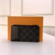 Louis Vuitton UTILITY COIN HOLDER Damier Graphite High