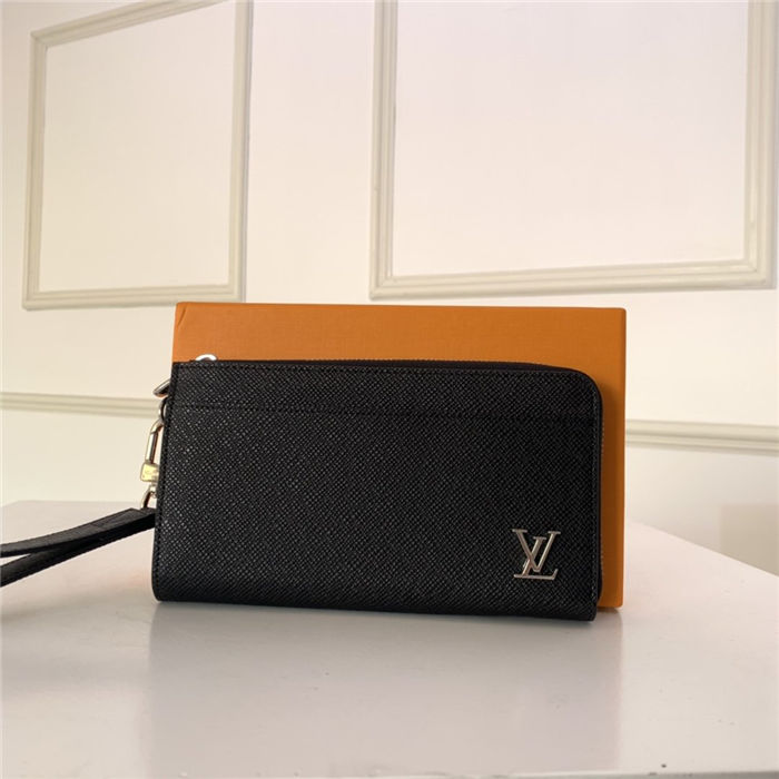 Louis Vuitton ZIPPY DRAGONNE Wallet Taïga High