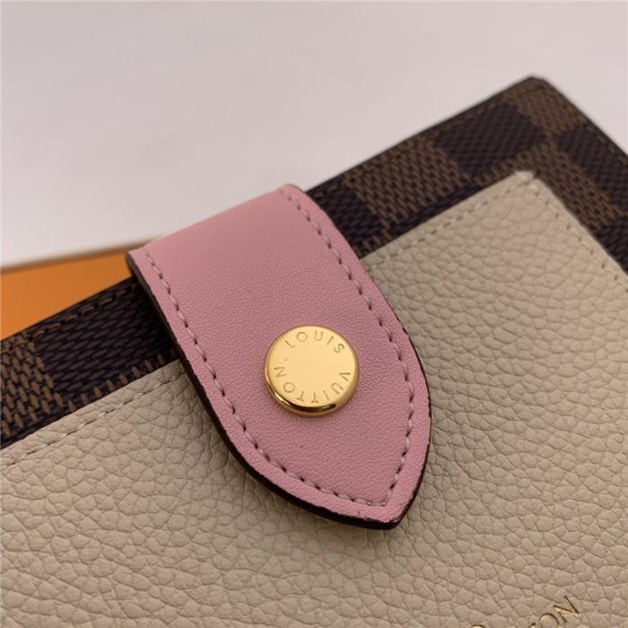 Louis Vuitton JULIETTE WALLET Damier Ebene Beige High