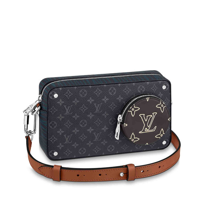 Louis Vuitton VOLGA ON STRAP Monogram Eclipse High