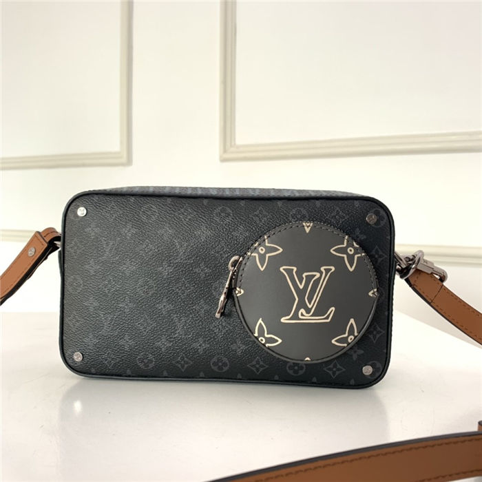 Louis Vuitton VOLGA ON STRAP Monogram Eclipse High