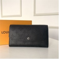 Louis Vuitton IRIS WALLET Mahina Black High