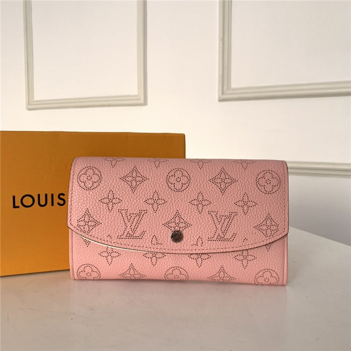 Louis Vuitton IRIS WALLET Mahina Magnolia Pink High