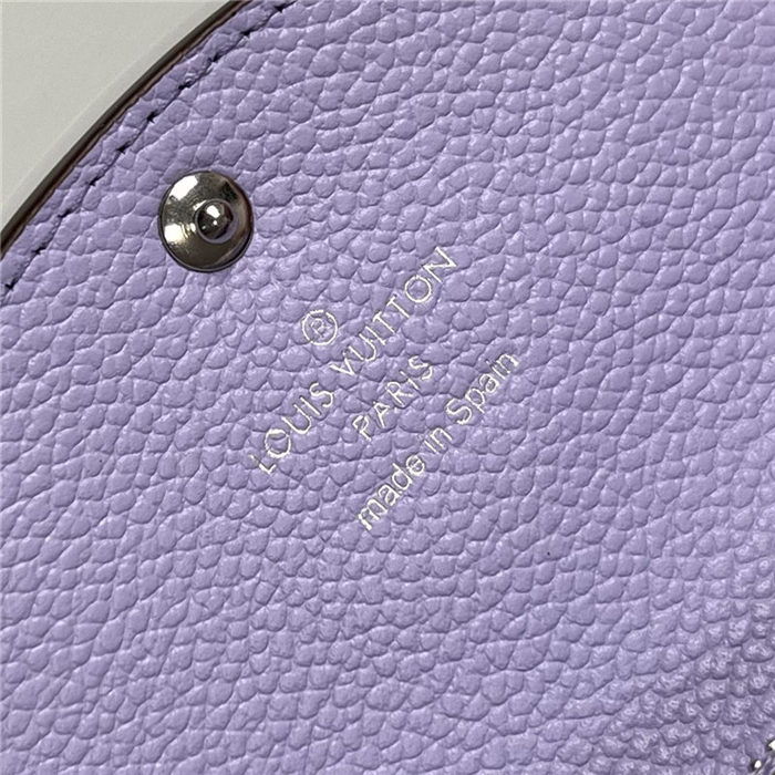 Louis Vuitton Rosalie Coin Purse Wallet Monogram Empreinte M82934 Iris High