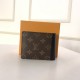 Louis Vuitton MULTIPLE WALLET Monogram Macassar High