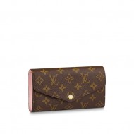 Louis Vuitton SARAH WALLET Monogram canvas Rose Ballerina High