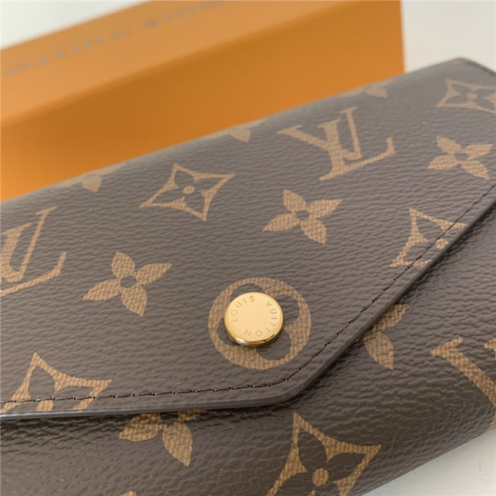 Louis Vuitton SARAH WALLET Monogram canvas Rose Ballerina High