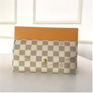 Louis Vuitton SARAH WALLET Damier Azur High