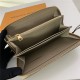 Louis Vuitton ZIPPY WALLET Monogram Empreinte Tourterelle Gray/Cream High