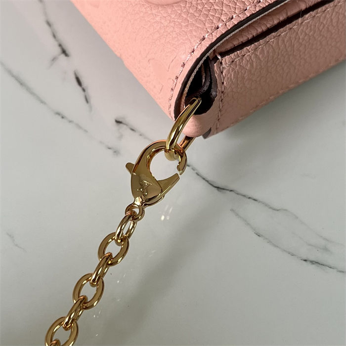 Louis Vuitton FÉLICIE POCHETTE Monogram Empreinte M64064 Pink High