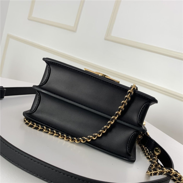 Louis Vuitton DAUPHINE MM Epi Black High