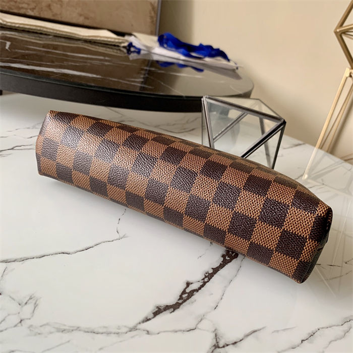 Louis Vuitton COSMETIC POUCH GM Damier Ebene N47353 High