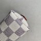 Louis Vuitton COSMETIC POUCH GM Damier Azur N47353 High