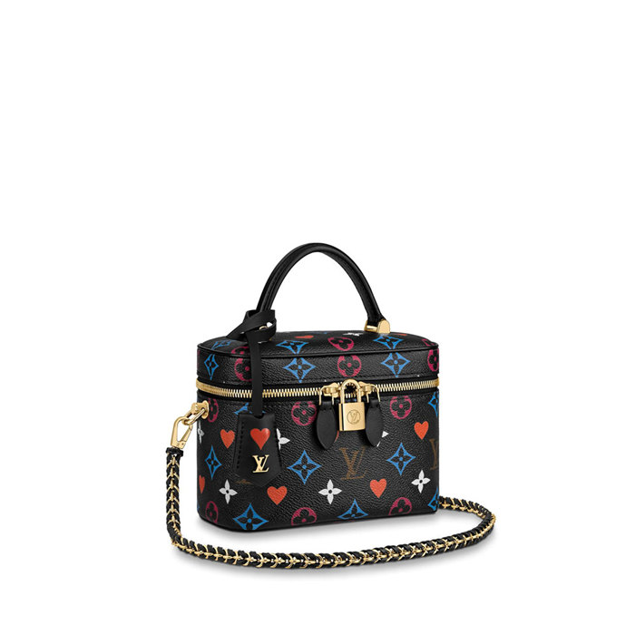 Louis Vuitton GAME ON VANITY PM BAG Black High